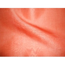 Tussar Silk Orange Fabric